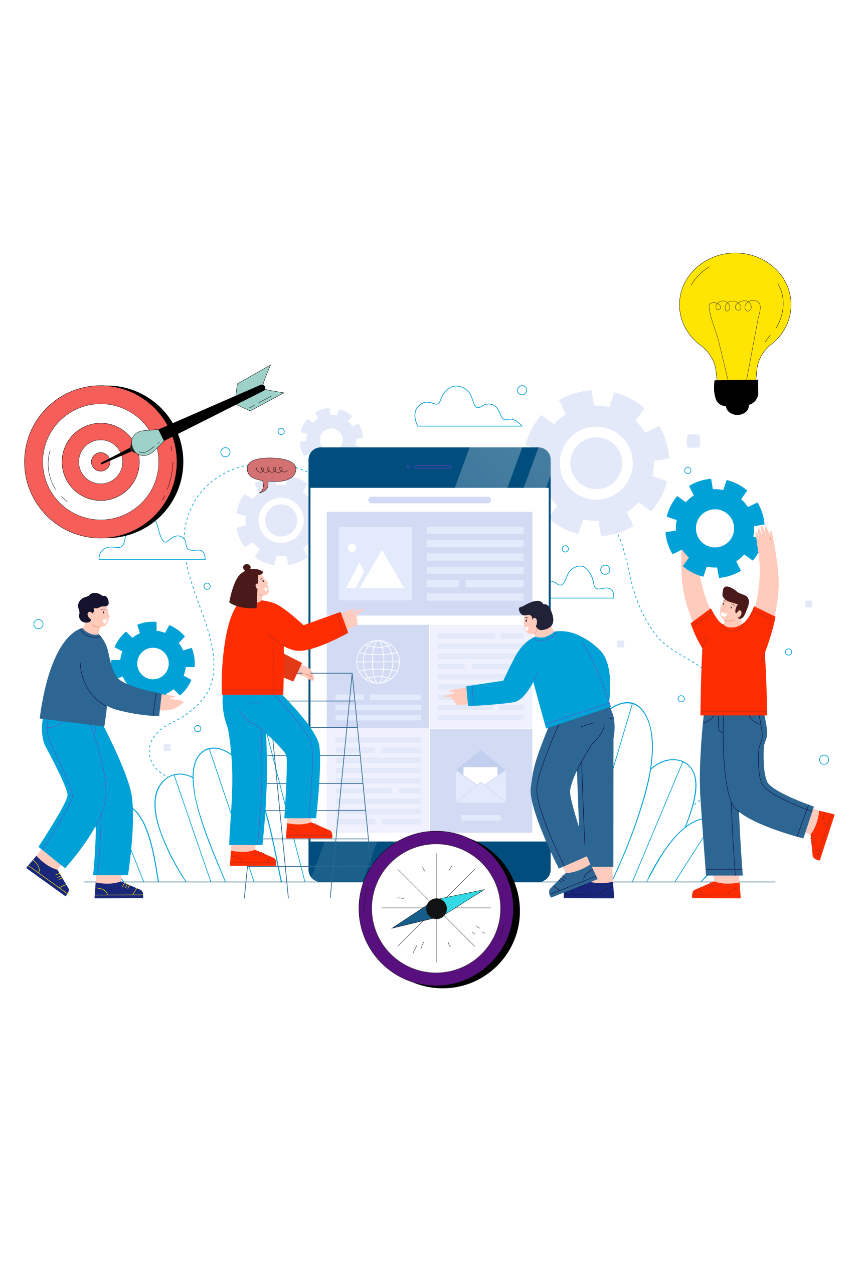 Our Easy and Streamlined Development Process
It is very crucial that all our projects go through these 9 steps in the process. When the outcome of these 9 steps is integrated with each other, you will have achieved your desired goal of building errorfree, user-friendly, and secure business solutions.